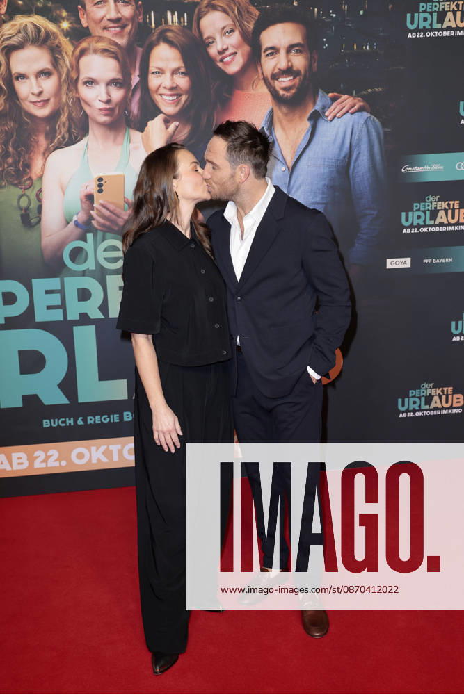 Annika Lau and Frederick Lau during the premiere of Der perfekte Urlaub at Zoo Palast on October 22, 2026 in Berlin, Germany Der Perfekte Urlaub Premiere in Berlin, Germany