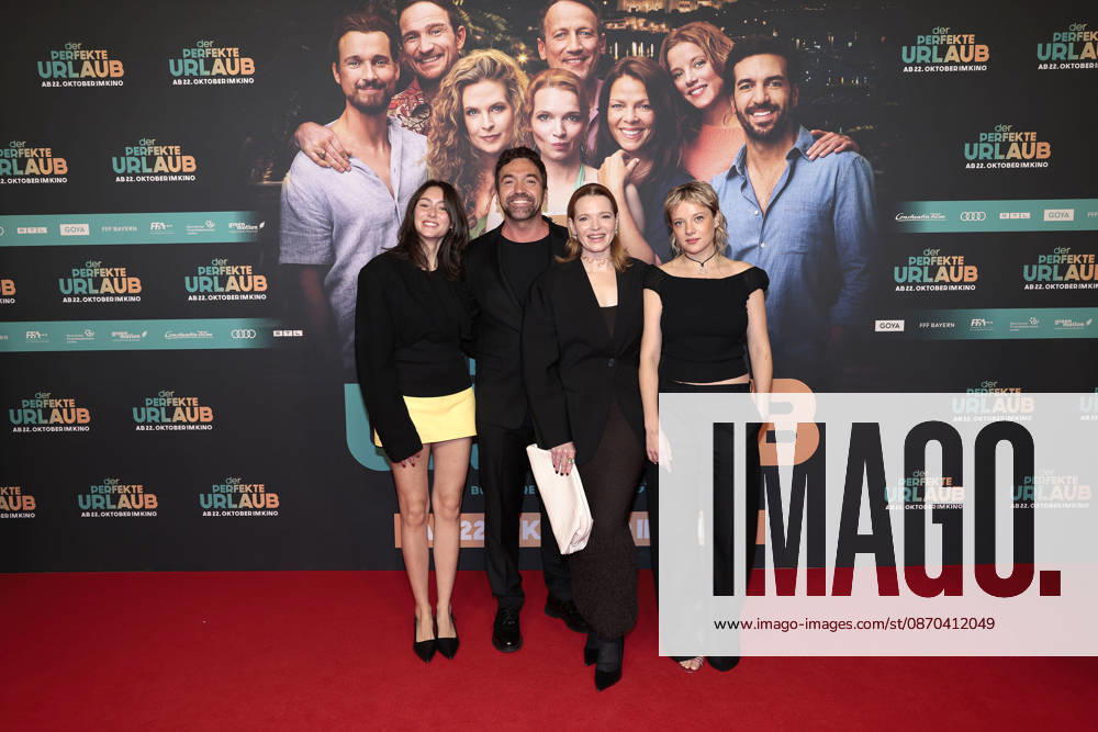 Emily Kusche, Bora Dagtekin, Karoline Herfurth and Jella Haase during the premiere of Der perfekte Urlaub at Zoo Palast on October 22, 2026 in Berlin, Germany Der Perfekte Urlaub Premiere in Berlin, Germany