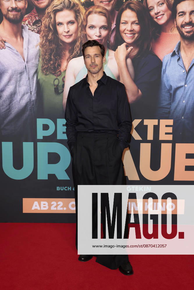 Florian David Fitz during the premiere of Der perfekte Urlaub at Zoo Palast on October 22, 2026 in Berlin, Germany Der Perfekte Urlaub Premiere in Berlin, Germany
