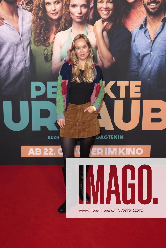 Caro Cult during the premiere of Der perfekte Urlaub at Zoo Palast on October 22, 2026 in Berlin, Germany Der Perfekte Urlaub Premiere in Berlin, Germany