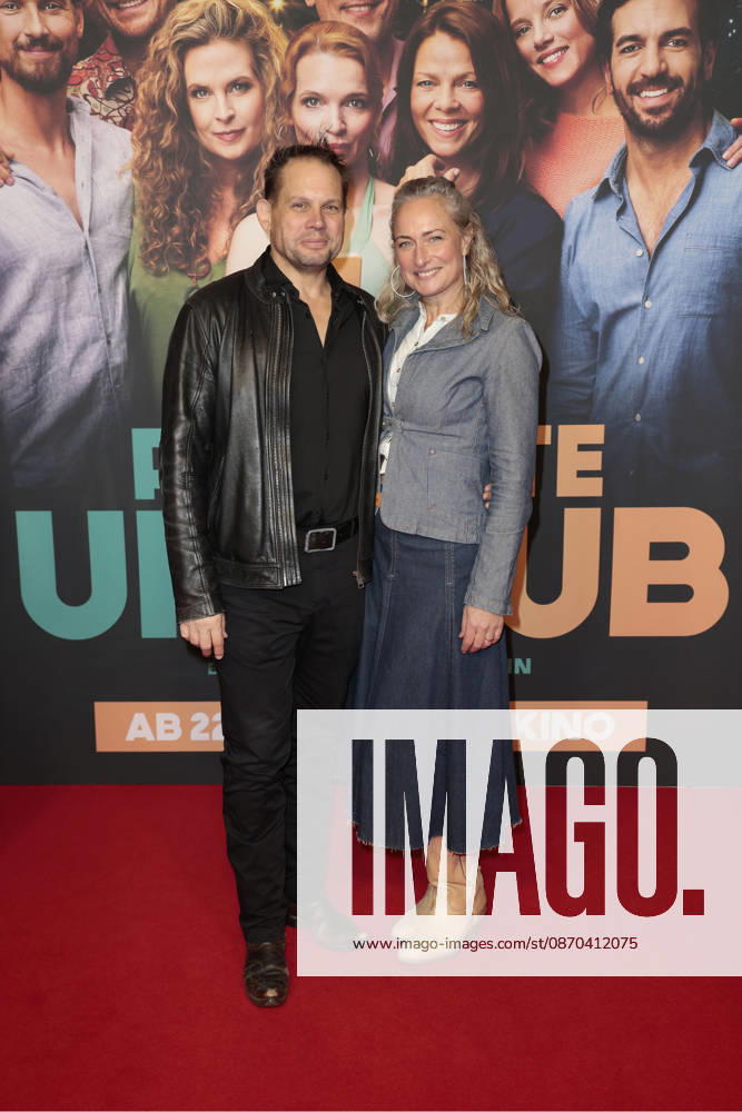 Bjoern Geske and Eva Mona Rodekirchen during the premiere of Der perfekte Urlaub at Zoo Palast on October 22, 2026 in Berlin, Germany Der Perfekte Urlaub Premiere in Berlin, Germany
