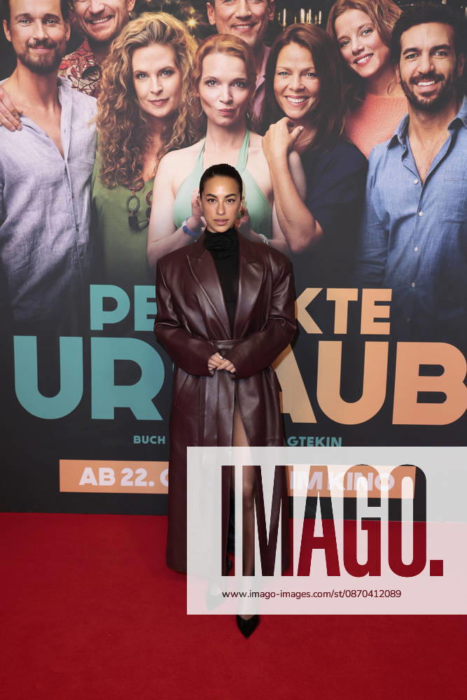 Gizem Emre during the premiere of Der perfekte Urlaub at Zoo Palast on October 22, 2026 in Berlin, Germany Der Perfekte Urlaub Premiere in Berlin, Germany