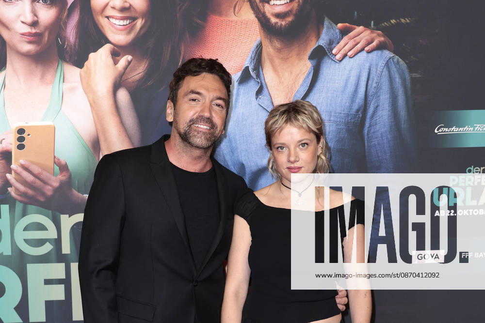 Director Bora Dagtekin and Jella Haase during the premiere of Der perfekte Urlaub at Zoo Palast on October 22, 2026 in Berlin, Germany Der Perfekte Urlaub Premiere in Berlin, Germany