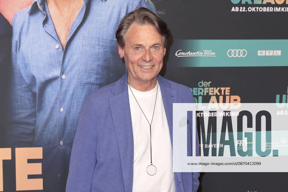 Wolfgang Bahro during the premiere of Der perfekte Urlaub at Zoo Palast on October 22, 2026 in Berlin, Germany Der Perfekte Urlaub Premiere in Berlin, Germany