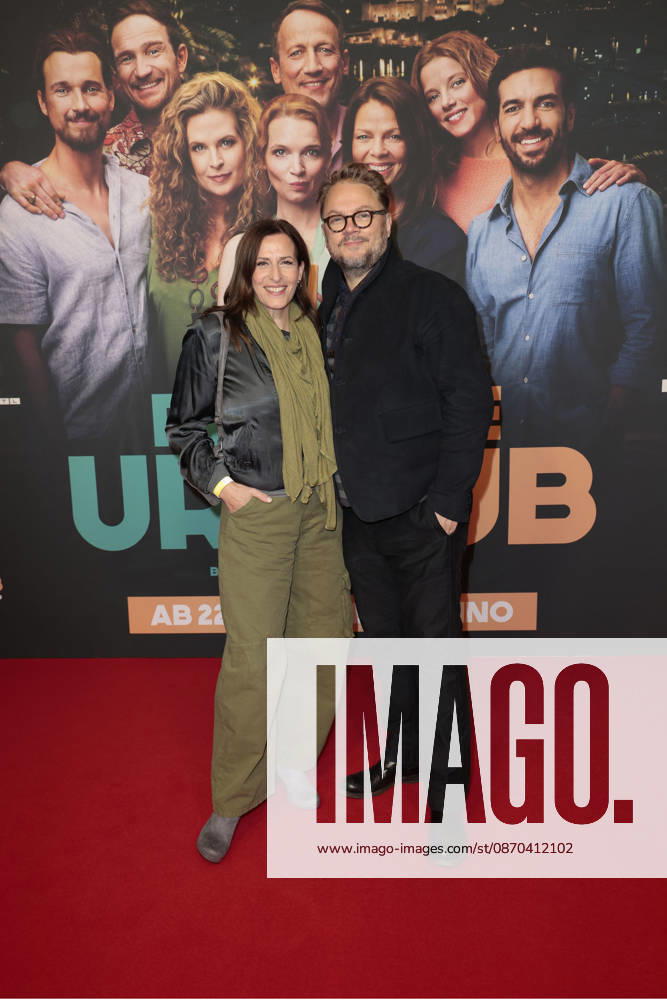 Ulrike Frank and Marc Schubring during the premiere of Der perfekte Urlaub at Zoo Palast on October 22, 2026 in Berlin, Germany Der Perfekte Urlaub Premiere in Berlin, Germany