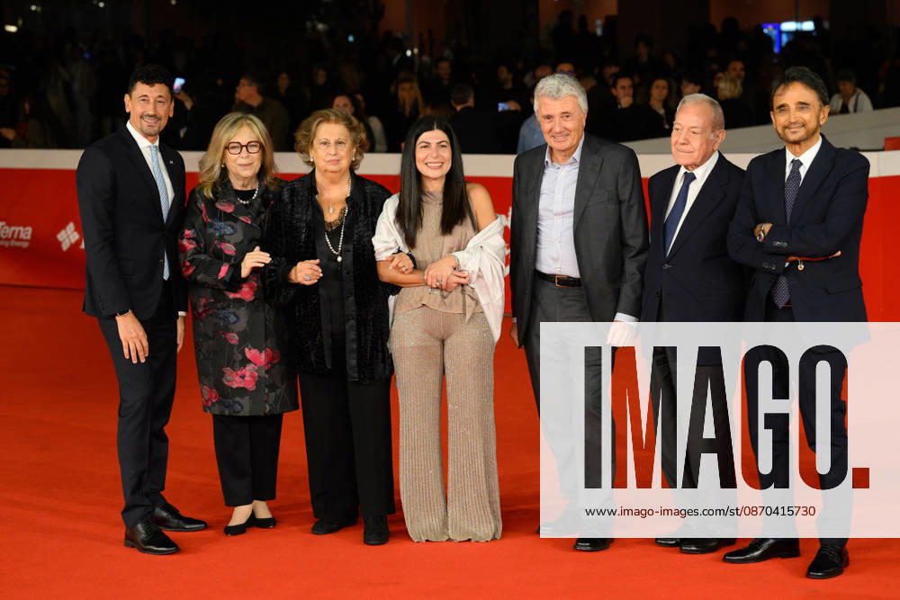 News - Rome Film Fest 2026 - Day 10 L-R) Salvatore Vacchi, Rita dalla Chiesa, Maria Falcone, Chiara Colosimo, Stefano Ribaldi, Giampaolo Letta and Vincenzo di Fresco attends the red carpet Un Atto dAmore Premiere during the 21th Rome Film Fest at Auditorium Parco della Musica on October 22, 2026 in Rome, Italy. Rome Auditorium Parco della Musica Ennio Morricone Italy