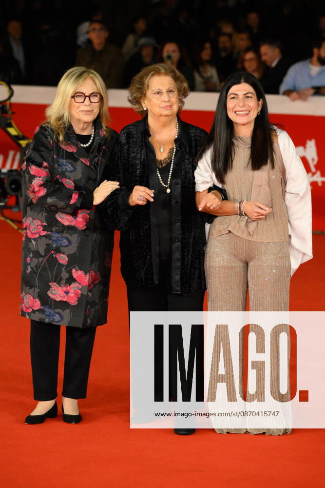 News - Rome Film Fest 2026 - Day 10 Rita dal Chiesa, Maria Falcone and Chiara Colosimo attends the red carpet Un Atto dAmore Premiere during the 21th Rome Film Fest at Auditorium Parco della Musica on October 22, 2026 in Rome, Italy. Rome Auditorium Parco della Musica Ennio Morricone Italy