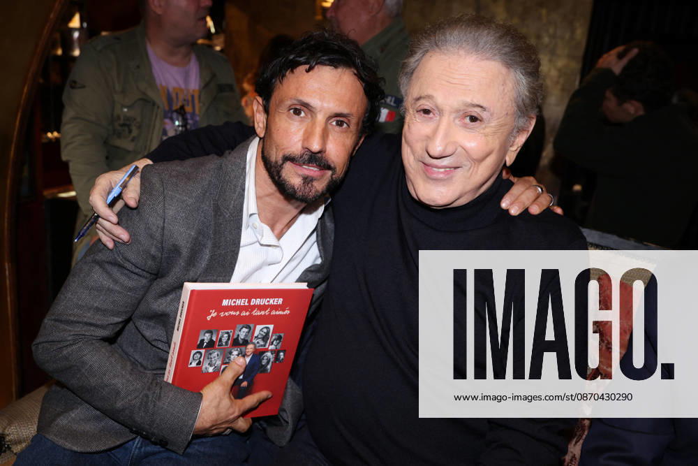 Exclusive - Michel Drucker book launch - Paris Exclusive - Willy Rovelli and Michel Drucker attend Michel Drucker « Je vous ai tant aimés » book launch organized by Five Eyes Production at Buddha Bar, in Paris, France, October 22, 2026. Photo by Jerome Domine ABACAPRESS.COM Paris France