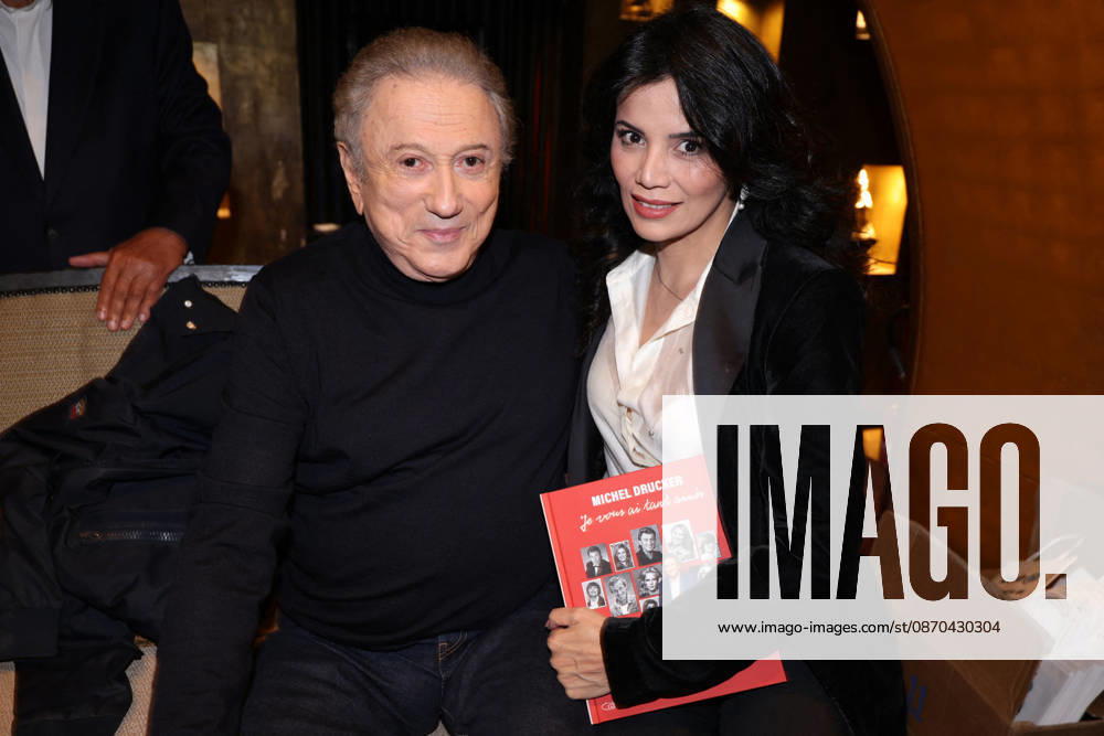Exclusive - Michel Drucker book launch - Paris Exclusive - Michel Drucker and Elham Erfani attend Michel Drucker « Je vous ai tant aimés » book launch organized by Five Eyes Production at Buddha Bar, in Paris, France, October 22, 2026. Photo by Jerome Domine ABACAPRESS.COM Paris France