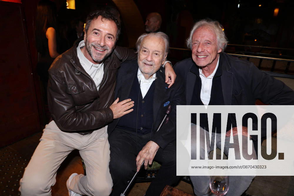 Exclusive - Michel Drucker book launch - Paris Exclusive - Bernard Montiel, Norbert Saada and François Bernheim attend Michel Drucker « Je vous ai tant aimés » book launch organized by Five Eyes Production at Buddha Bar, in Paris, France, October 22, 2026. Photo by Jerome Domine ABACAPRESS.COM Paris France