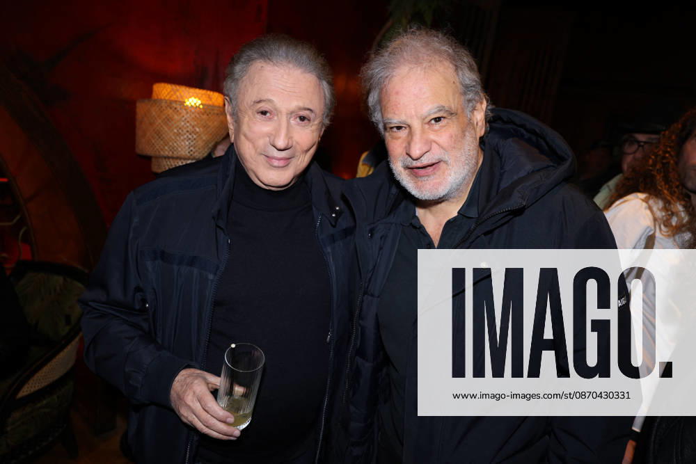 Exclusive - Michel Drucker book launch - Paris Exclusive - Michel Drucker and Raphael Mezrahi attend Michel Drucker « Je vous ai tant aimés » book launch organized by Five Eyes Production at Buddha Bar, in Paris, France, October 22, 2026. Photo by Jerome Domine ABACAPRESS.COM Paris France