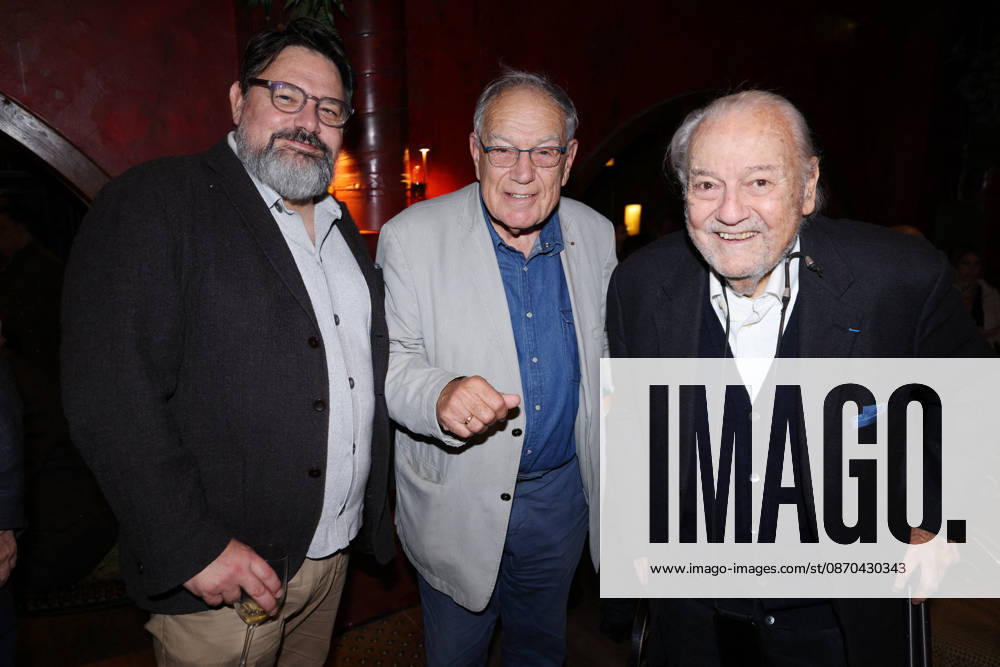 Exclusive - Michel Drucker book launch - Paris Exclusive - Olivier Vial, Michel Chevalet and Norbert Saada attend Michel Drucker « Je vous ai tant aimés » book launch organized by Five Eyes Production at Buddha Bar, in Paris, France, October 22, 2026. Photo by Jerome Domine ABACAPRESS.COM Paris France