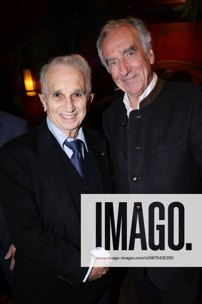 Exclusive - Michel Drucker book launch - Paris Exclusive - Alain Terzian and Patrick Mahé attend Michel Drucker « Je vous ai tant aimés » book launch organized by Five Eyes Production at Buddha Bar, in Paris, France, October 22, 2026. Photo by Jerome Domine ABACAPRESS.COM Paris France