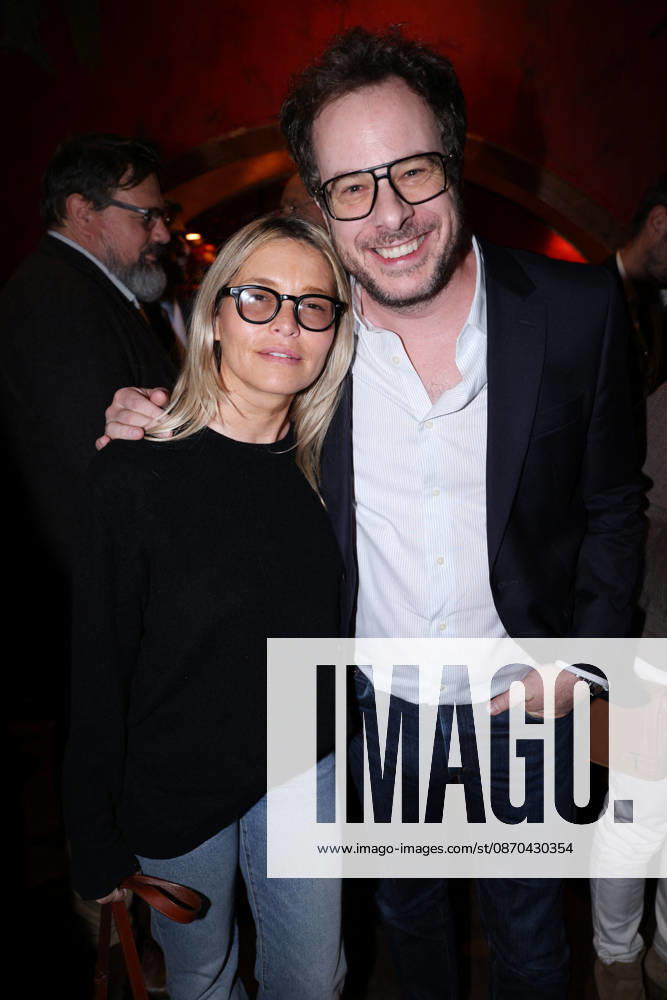 Exclusive - Michel Drucker book launch - Paris Exclusive - Virginie de Clausade and Mathieu Alterman attend Michel Drucker « Je vous ai tant aimés » book launch organized by Five Eyes Production at Buddha Bar, in Paris, France, October 22, 2026. Photo by Jerome Domine ABACAPRESS.COM Paris France