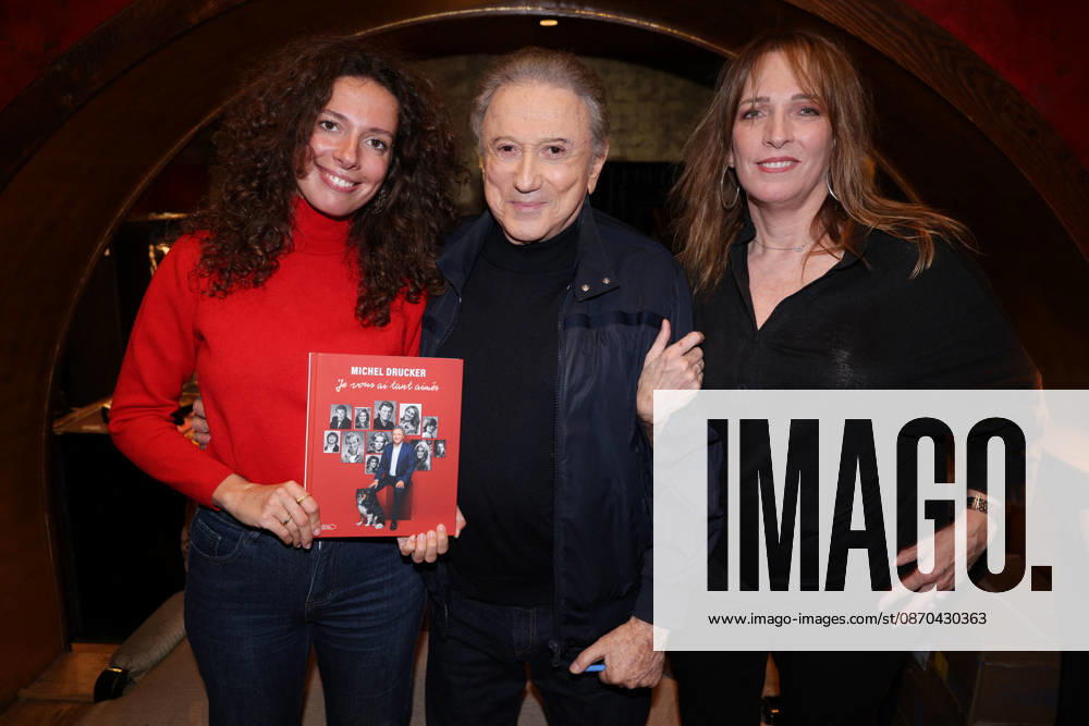Exclusive - Michel Drucker book launch - Paris Exclusive - Michel Drucker, his daughter Stéfanie Jarre and his granddaughter Rebecca Chateau attend Michel Drucker « Je vous ai tant aimés » book launch organized by Five Eyes Production at Buddha Bar, in Paris, France, October 22, 2026. Photo by Jerome Domine ABACAPRESS.COM Paris France