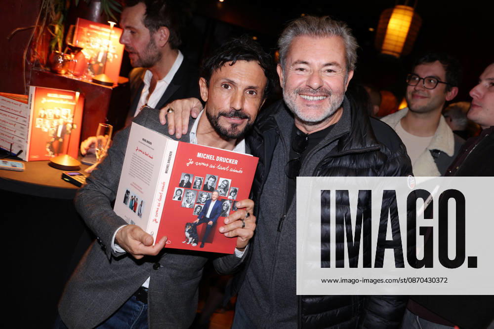 Exclusive - Michel Drucker book launch - Paris Exclusive - Willy Rovelli and Jérôme Anthony attend Michel Drucker « Je vous ai tant aimés » book launch organized by Five Eyes Production at Buddha Bar, in Paris, France, October 22, 2026. Photo by Jerome Domine ABACAPRESS.COM Paris France