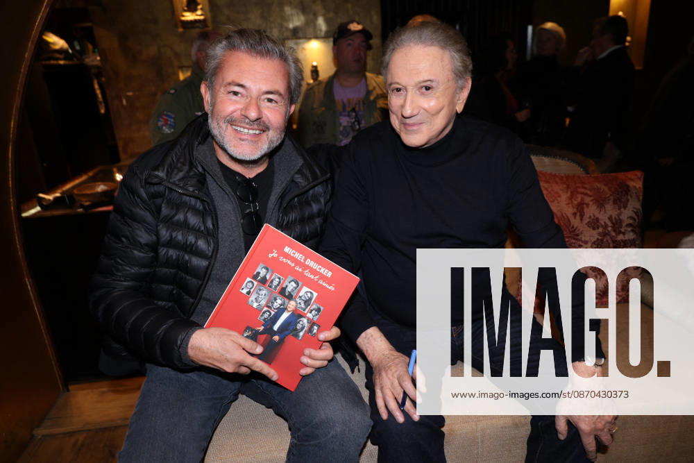 Exclusive - Michel Drucker book launch - Paris Exclusive - Jérôme Anthony and Michel Drucker attend Michel Drucker « Je vous ai tant aimés » book launch organized by Five Eyes Production at Buddha Bar, in Paris, France, October 22, 2026. Photo by Jerome Domine ABACAPRESS.COM Paris France