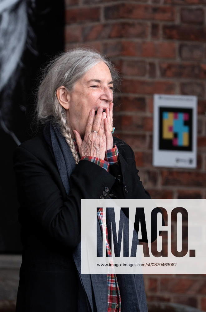 Patti Smith receives a tribute ahead of the 2026 Princess of Asturias Awards at the Fabrica de Armas cultural center in Oviedo on October 22, 2026, Oviedo, Spain