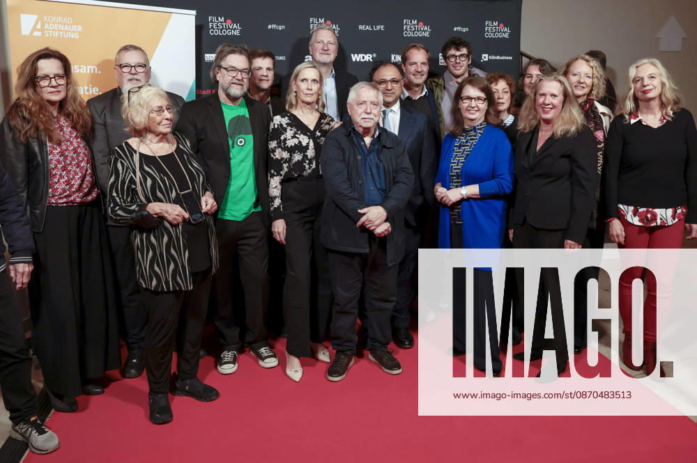 Wolf Biermann mit Team beim Screening des Dokumentarfilms Biermann auf dem 36. Film Festival Cologne 2026 im Cineplex Filmpalast. Köln
