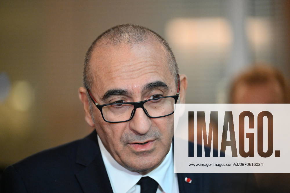 Deadly drive-by shooting attack in Paris suburb of Trappes TRAPPES, FRANCE - OCTOBER 23: France s Interior Minister Laurent Nunez speaks to the press members following a shooting killing at least one person and injuring four others according to police sources, in Trappes, Paris suburb, France on October 23, 2026. Mustafa Yalcin Anadolu Trappes France. Editorial use only. Please get in touch for any other usage.