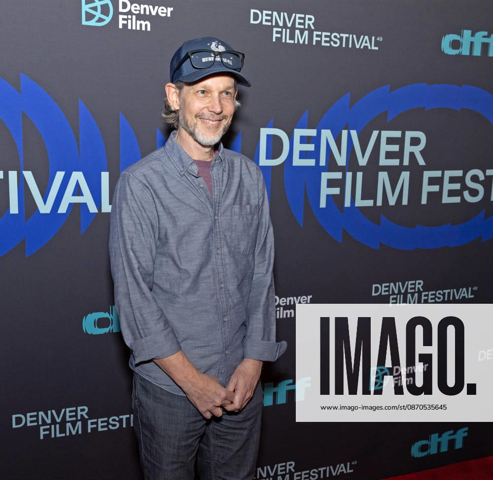 Found Designer JASON MCDANIEL of the film Ideas of Order poses for a photo during the 49th. Denver Film Festival Red Carpet event at the Ellie Caulkins Opera House Thursday night. Credit Image: ZUMA Press Wire) Denver USA - ZUMAav4_ 20261023_zaf_av4_010