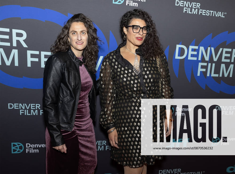 Directors LILAH PARK AND REBEKAH HENDERSON of the film Good Help pose for a group photo during the 49th. Denver Film Festival Red Carpet event at the Ellie Caulkins Opera House Thursday night. Credit Image: ZUMA Press Wire) Denver USA - ZUMAav4_ 20261023_zaf_av4_027