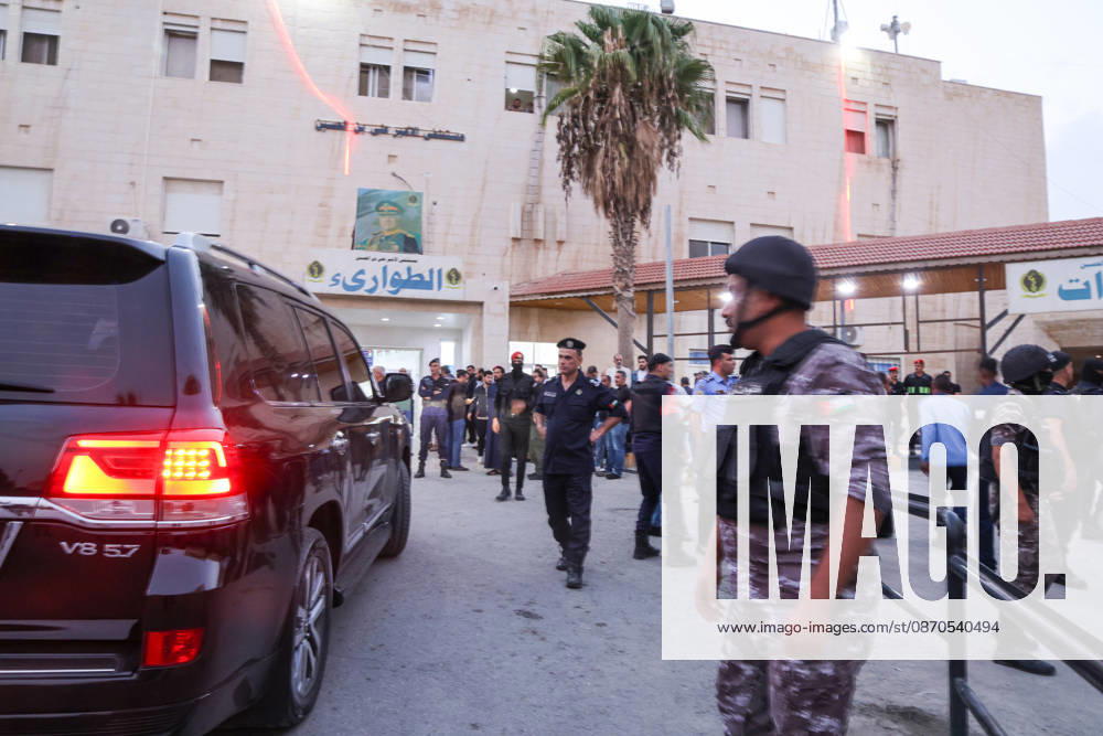7 killed, 28 injured in funeral shooting near church in Jordan’s Karak KARAK, JORDAN - OCTOBER 23: Security forces take measures at Prince Ali bin Al-Hussein Military Hospital after seven people killed and 28 others injured in an armed attack at a church in Karak, Jordan on October 23, 2026. Salah Malkawi Anadolu Karak Jordan. Editorial use only. Please get in touch for any other usage.
