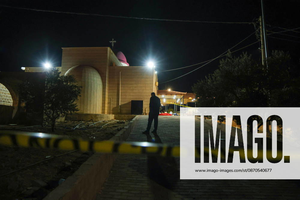 7 killed, 28 injured in funeral shooting near church in Jordan’s Karak KARAK, JORDAN - OCTOBER 23: Security forces take measures after seven people killed and 28 others injured in an armed attack at a church in Karak, Jordan on October 23, 2026. Salah Malkawi Anadolu Karak Jordan. Editorial use only. Please get in touch for any other usage.