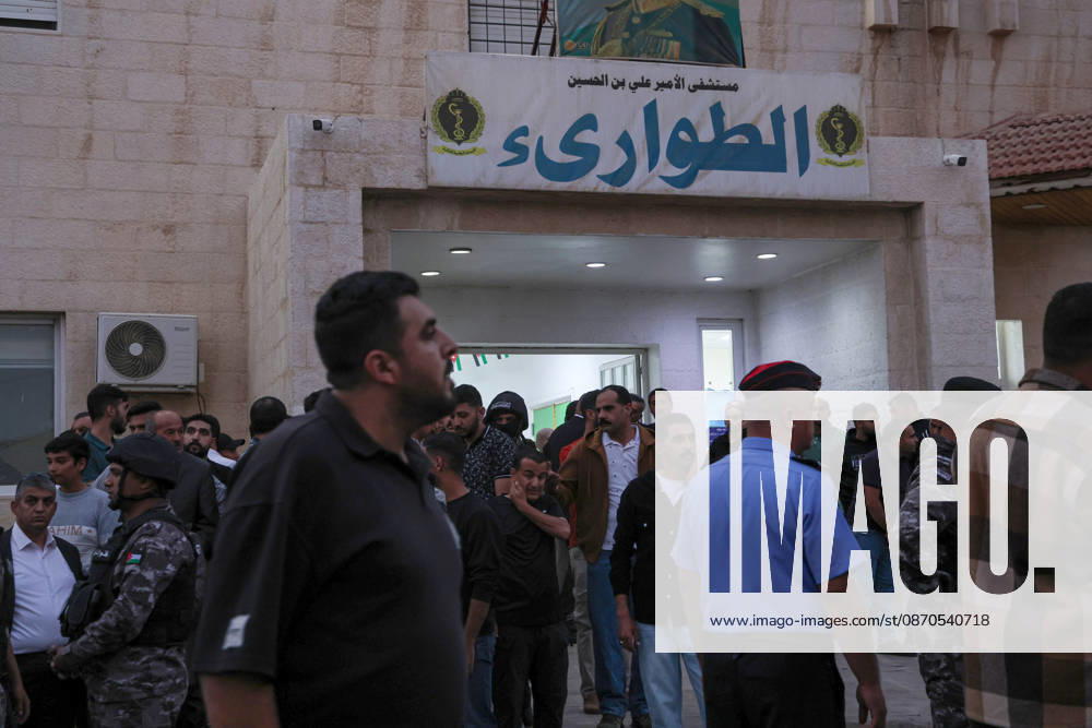 7 killed, 28 injured in funeral shooting near church in Jordan’s Karak KARAK, JORDAN - OCTOBER 23: Security forces take measures at Prince Ali bin Al-Hussein Military Hospital after seven people killed and 28 others injured in an armed attack at a church in Karak, Jordan on October 23, 2026. Salah Malkawi Anadolu Karak Jordan. Editorial use only. Please get in touch for any other usage.