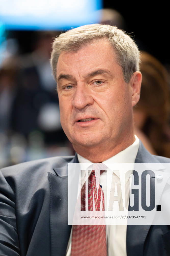 Parteitag 2026 der Partei CSU (Christlich-Soziale-Union) in der Messe München. Ministerpräsident Dr. Markus Söder, Einzelbild, Porträt, Portrait