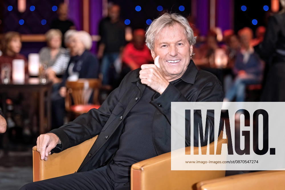 MDR - Riverboat. Sänger Bernhard Brink anläßlich der Aufzeichnung der MDR - Talkshow Riverboat am 23.10.2026 in der Mediacity Leipzig. 20261023SFL0020
