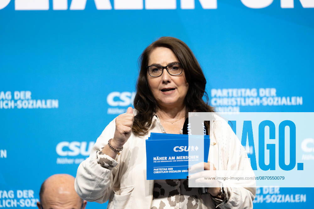 Parteitag 2026 der Partei CSU (Christlich-Soziale-Union) in der Messe München. Forum: KOMMUNALPOLITIK, STARKE KOMMUNEN. GUTE ZUKUNFT. Tanja Schorer-Dremel (MdL)