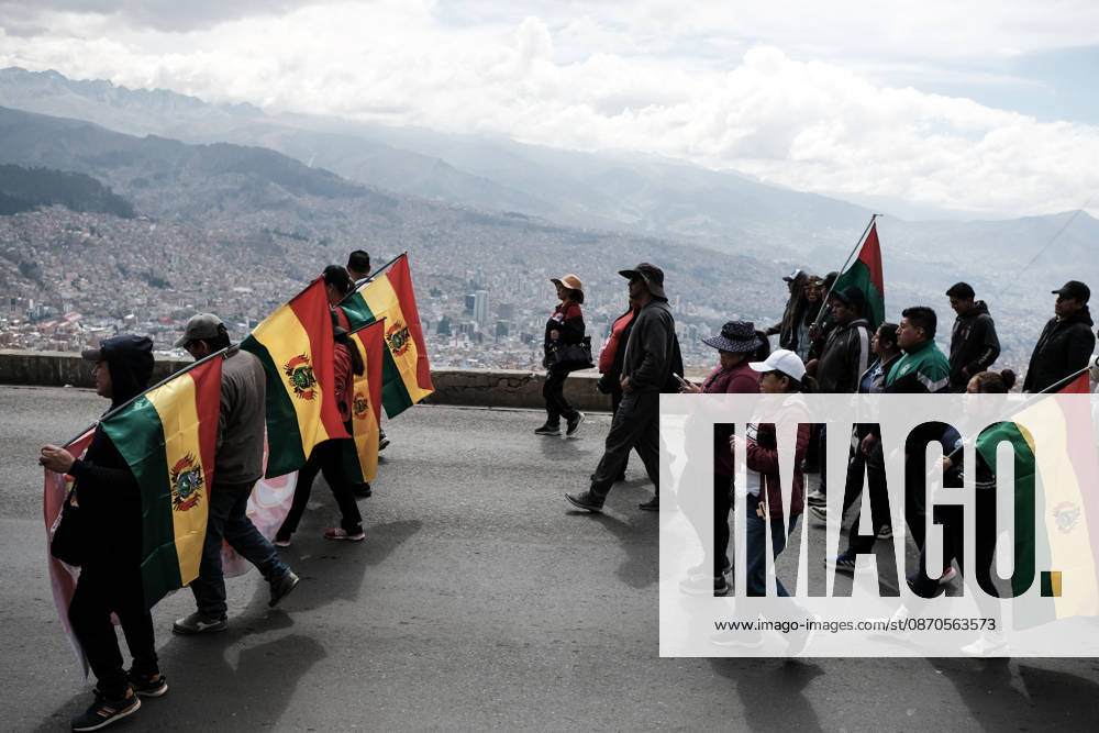 Bolivian teachers march amid the state of emergency in Bolivia LA PAZ, BOLIVIA - OCTOBER 23: Thousands of teachers descend upon the city of La Paz in a protest march against the government, amid a state of emergency in La Paz, Bolivia, on October 23, 2026. The Urban Teachers Union is holding a 24-hour nationwide strike this Friday to press a series of demands upon the national government. In La Paz, Cochabamba, Chuquisaca, and Santa Cruz, teachers are staging marches and protests, despite the state of emergency currently in effect in the country. Jorge Mateo Romay Salinas Anadolu La paz Bolivia. Editorial use only. Please get in touch for any other usage.