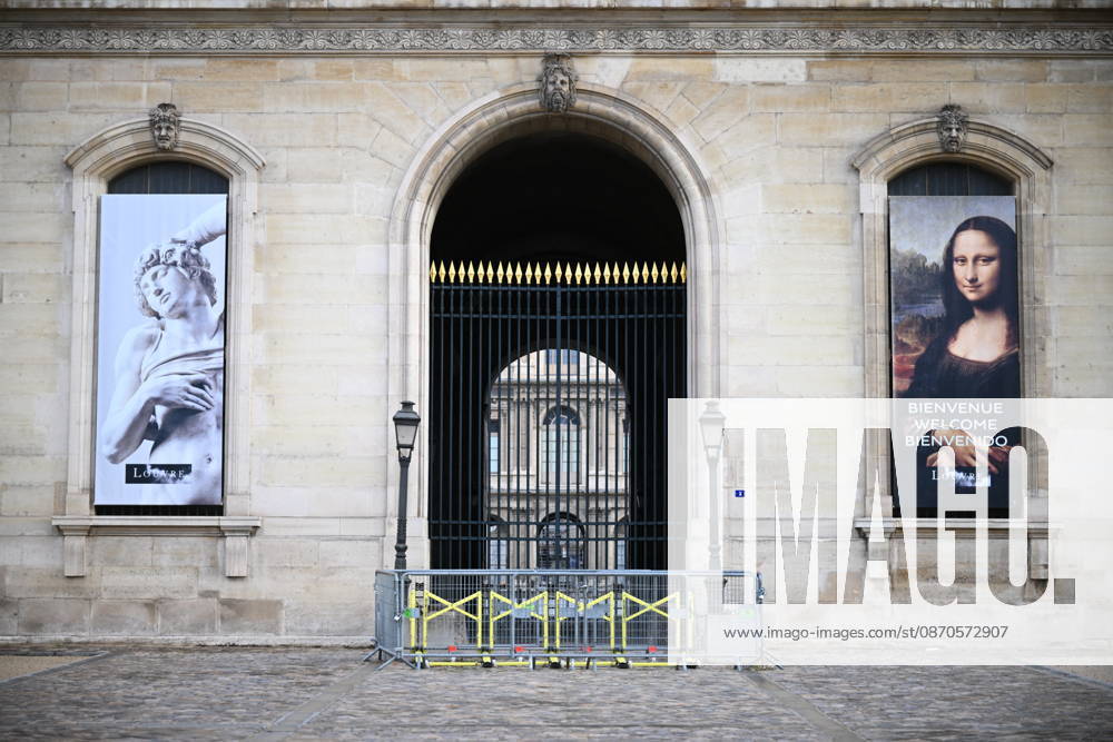 Louvre Museum Closed Ahead of The Day of Protests - Paris The Louvre Museum has closed its doors in anticipation of possible further unrest on the fringes of the day of protest this Saturday, October 24, 2026, in Paris, France. Several major Parisian museums have announced that they will be closing either fully or partially following the various incidents of violence that occurred last weekend during the protest. Photo by Eliot Blondet ABACAPRESS.COM Paris France