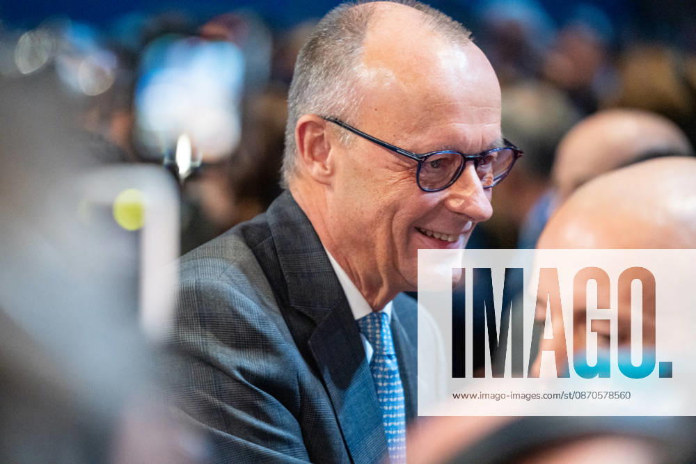 Tag 2, Parteitag 2026 der Partei CSU (Christlich-Soziale-Union) in der Messe München. Friedrich Merz (Bundeskanzler BRD Bundesrepublik Deutschland, CDU)