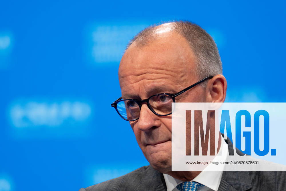 Tag 2, Parteitag 2026 der Partei CSU (Christlich-Soziale-Union) in der Messe München. Friedrich Merz (Bundeskanzler BRD Bundesrepublik Deutschland, CDU)