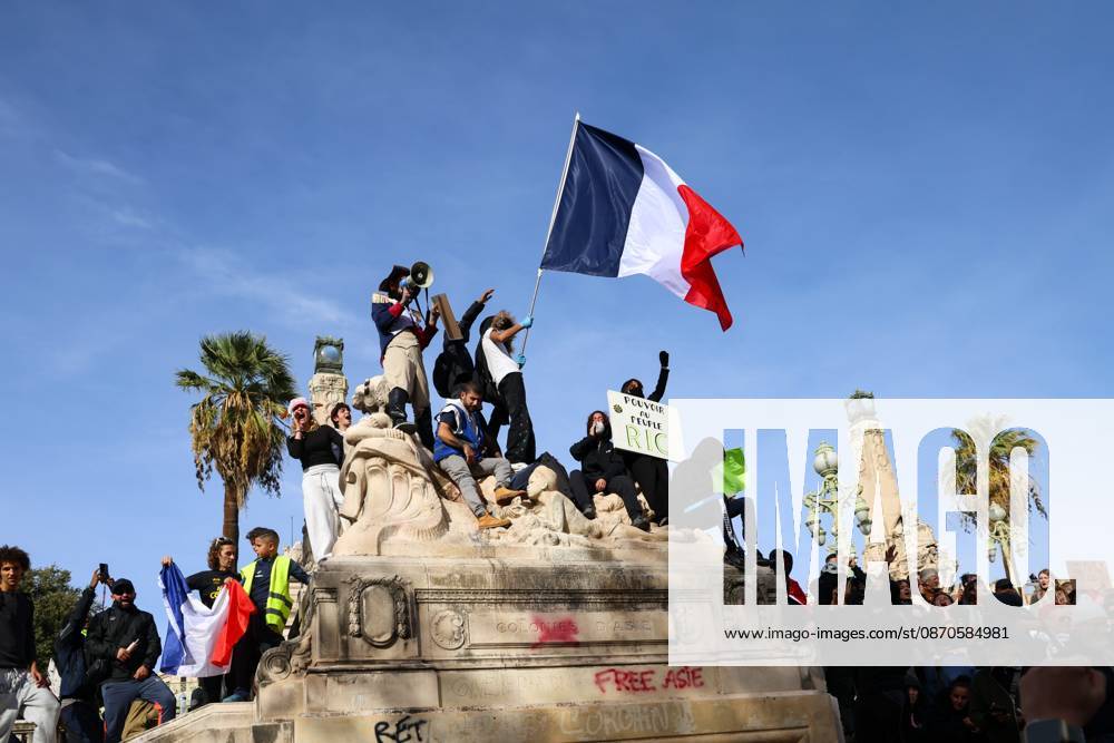 PROTESTS ON OCTOBER 24 PHOTOPQR LA PROVENCE Gilles Bader Marseille Oct. 24, 2026 Protests in Marseille on October 24, 2026 Napoleon statue French flag France Oct. 24, 2026 Another day of protests this Saturday, and amid fears of renewed violence and looting, restrictions on freedom of movement and assembly have multiplied, drawing sharp criticism from civil liberties groups. Marseille, BdR, France