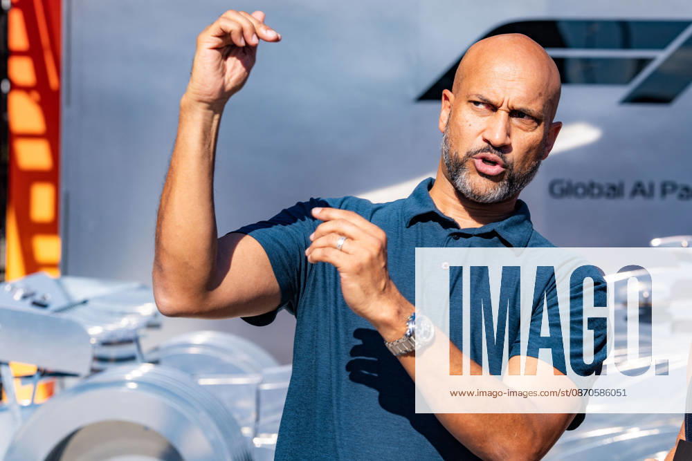 United States Grand Prix - Keegan-Michael Key In The Paddock Keegan-Michael Key (USA) Actor and Comedian in the Paddock on Saturday during the Formula 1 United States Grand Prix 2026 at Circuit of The Americas in Austin, Texas, United States, on October 24, 2026. Photo by Antoine Lapeyre Reveries Agency via ABACAPRESS.COM Austin Texas United States