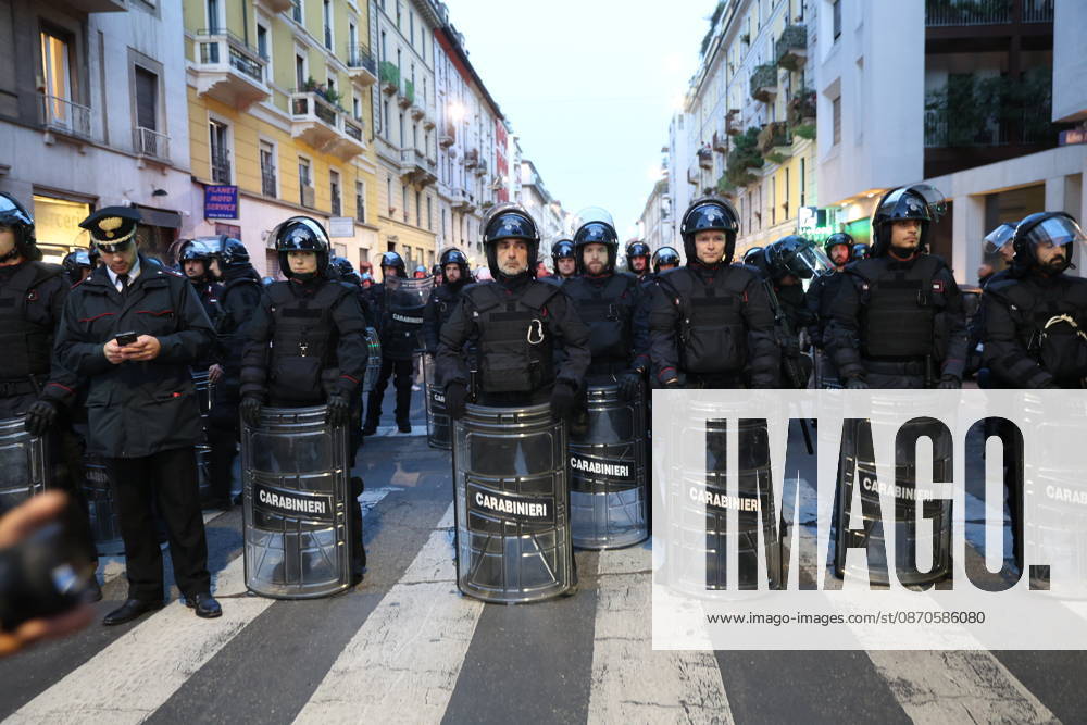 IPA90121159 - Protest Against Rising Living Costs: Milan, October 24, 2026 — The march from Piazza della Repubblica to Via Morrone
