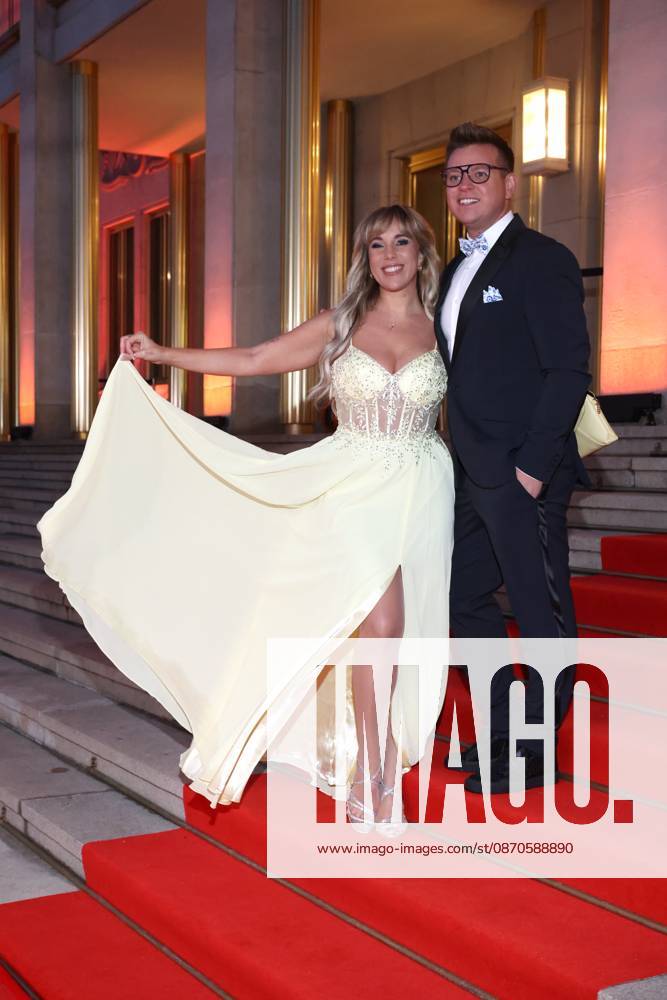Leipziger Opernball 2026 Annemarie Eilfeld, Dominik Ledea Leipziger Opernball 2026, Oper Leipzig, Datum: 24.10.2026