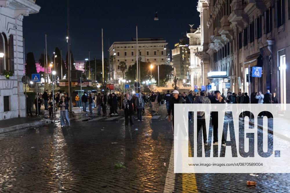 IPA90124697 - Protest Against Rising Living Costs: Rome, October 24, 2026 March Organized by the October 17 Movement