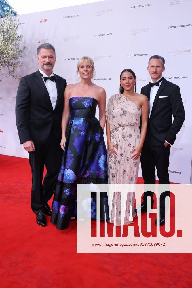 Leipziger Opernball 2026 Simon Boer, Melanie Marschke, Amy Mussul, Johannes Hendrik Langer Leipziger Opernball 2026, Oper Leipzig, Datum: 24.10.2026