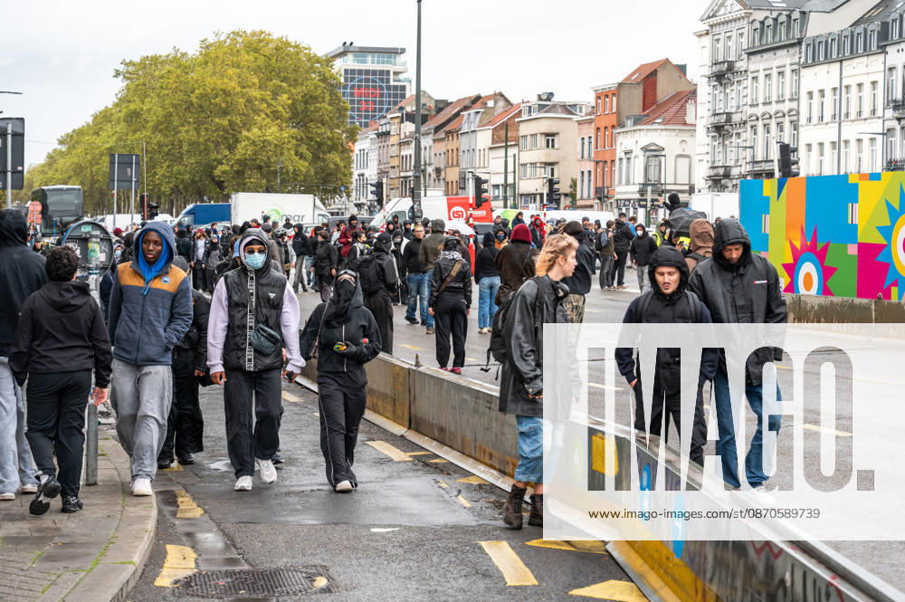 Student demonstrations in Brussels, Belgium, on 24 October 2026, quickly develop into a cat-and-mouse game between protesters and the large numbers of riot police deployed. Police repeatedly disperse groups of demonstrators, including both minors and adults, through the streets and avenues of central Brussels between Avenue Lemonnier and Brussels-South railway station.