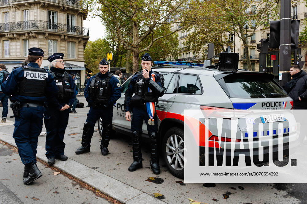 In Paris, the CGT put the number of demonstrators on the streets at 250,000, whilst the Ministry of the Interior put the figure at 110,000. Earlier, the Paris Police Prefecture had also estimated that there were 110,000 demonstrators in the capital. - 24 10 2026 - France Paris Paris - JanxSchmidt-Whitley LexPictorium LePictorium_0344783