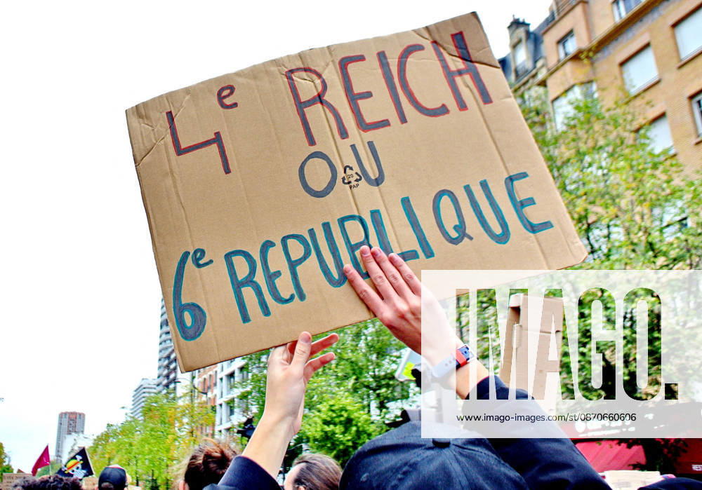 Yellow Vests Protest Act II - Paris Demonstration in favor of purchasing power, the protection of public services, and fiscal and social justice, as part of a nationwide call for mobilisation bringing together former members of the Yellow Vest movement, labor unions, high school and university students. in Paris on October 24, 2026. Photo by Karim Ait Adjedjou ABACAPRESS.COM Paris France