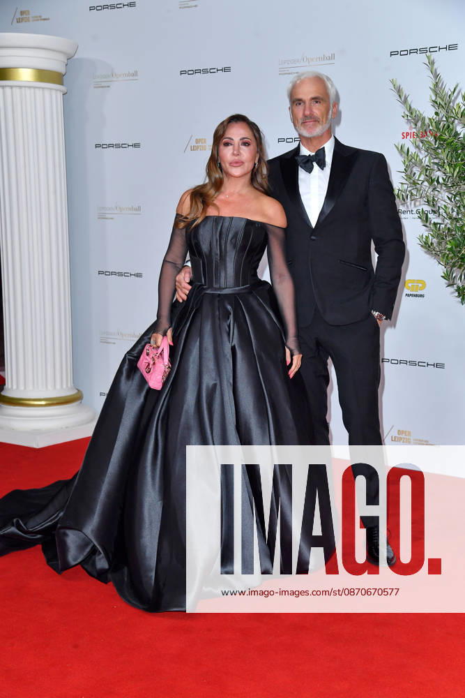 Simone Thomalla und Rene Marchand beim Leipziger Opernball 2026 in der Oper Leipzig am 24.10.2026