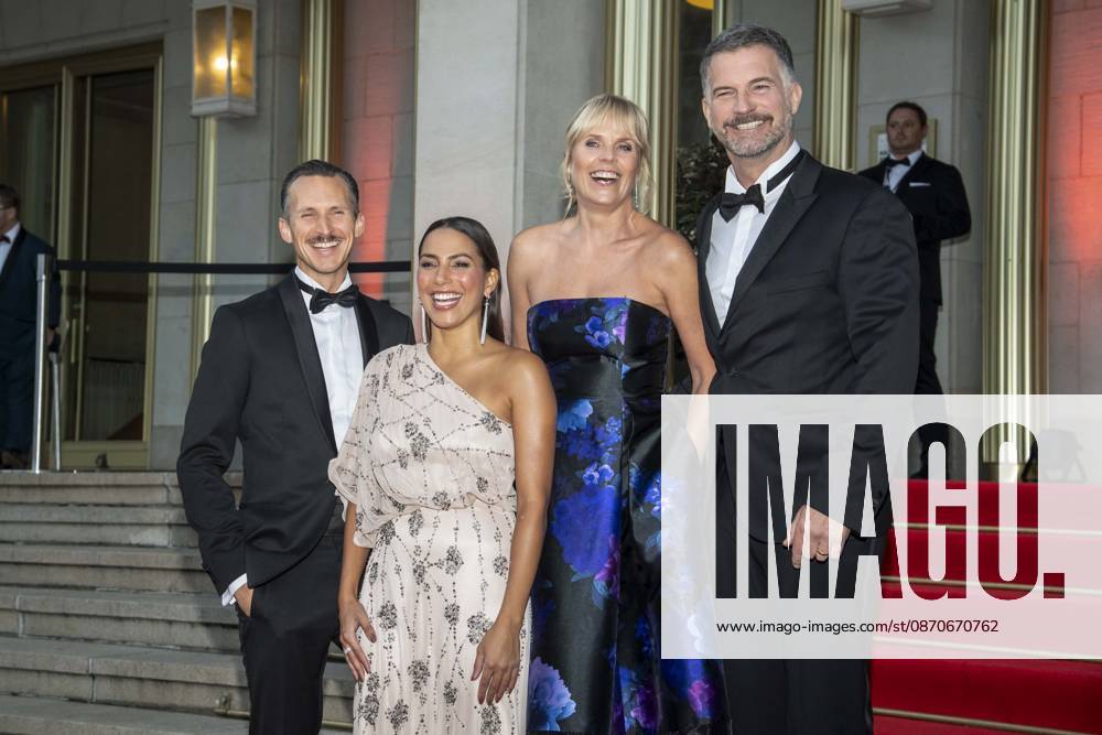 ABB OPERNBALL- Johannes Hendrik Langer, Amy Mußul, Melanie Marschke und Simon Boer ZDF Soko Leipzig zu Gast auf dem 31.Leipziger Opernball 2026 im Opernhaus am 24.10.2026 in Leipzig Sachsen Deutschland