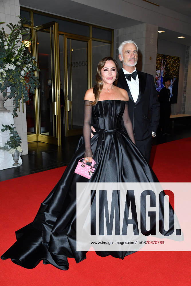 Simone Thomalla und Rene Marchand beim Leipziger Opernball 2026 in der Oper Leipzig am 24.10.2026