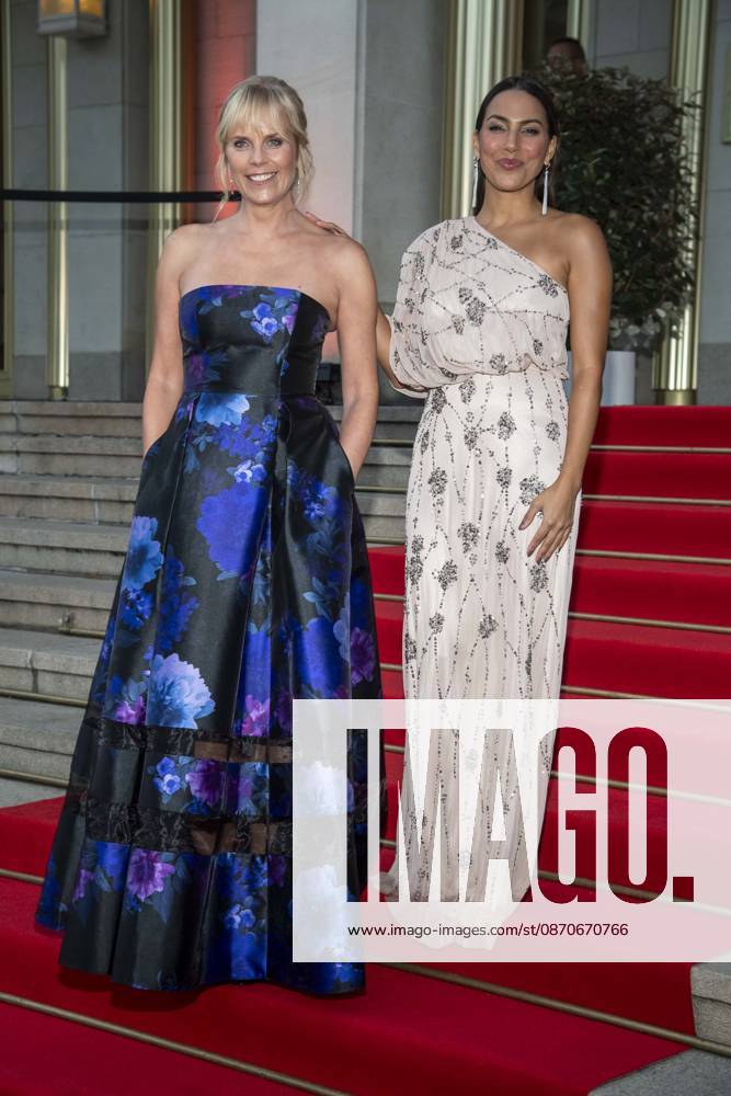 ABB OPERNBALL- Melanie Marschke und Amy Mussul ZDF Soko Leipzig zu Gast auf dem 31.Leipziger Opernball 2026 im Opernhaus am 24.10.2026 in Leipzig Sachsen Deutschland