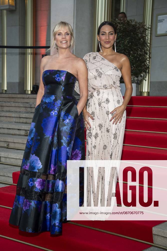 ABB OPERNBALL- Melanie Marschke und Amy Mussul ZDF Soko Leipzig zu Gast auf dem 31.Leipziger Opernball 2026 im Opernhaus am 24.10.2026 in Leipzig Sachsen Deutschland